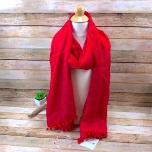 Red Sperry Scarf/Wrap New With Tags